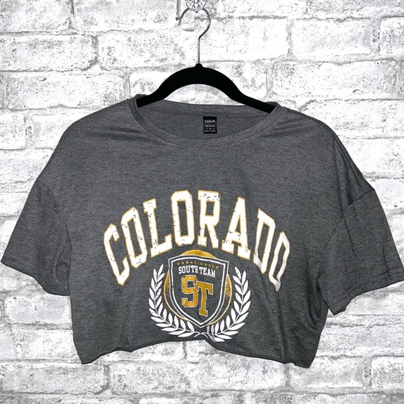 Cropped Colorado Graphic tee - Picture 1 of 7
